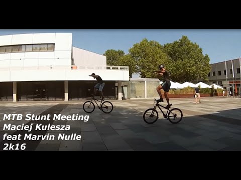 MTB Stunt Meeting   Maciej Kulesza feat  Marvin Nulle 2k16