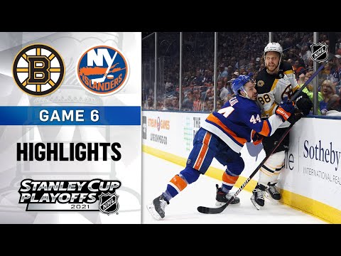 Second Round, Gm 6: Bruins @ Islanders 6/9/21 | NHL Highlights