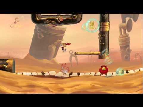 Rayman Origins 100% [10]  Desert of Dijiridoos - Best Original Score