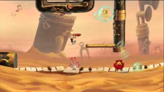 Rayman Origins 100% [10]  Desert of Dijiridoos - Best Original Score