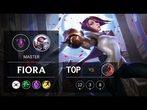 Fiora Top vs Aatrox - KR Master Patch 9.16