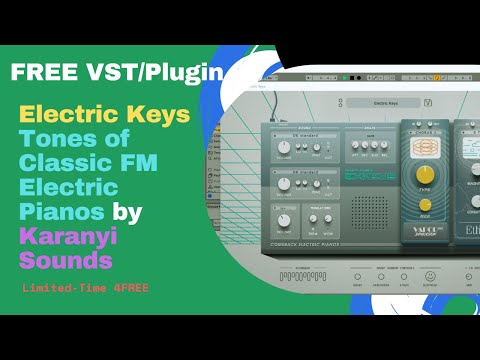 Electric Keys - FM  Electric Piano VST/Plugin  by Karanyi Sounds (Limited-Time 4FREE) #ElectricKeys
