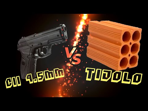 DESAFIO LC: ROSSI C11 4.5mm VS Tijolo 6 Furos