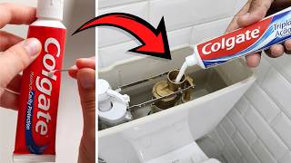I Put Toothpaste in My Toilet Tank Every Month… and THIS Happened! 🪥🚽
