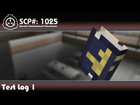 SCP-1025 "Encyclopedia of Diseases" // Test Log 1