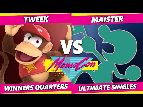 MomoCon 2022 Winners Quarters - Tweek (Diddy, Sephiroth) Vs. Maister (Game & Watch) SSBU Ultimate