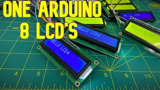 Download the video "How to connect multiple LCD displays to one Arduino"