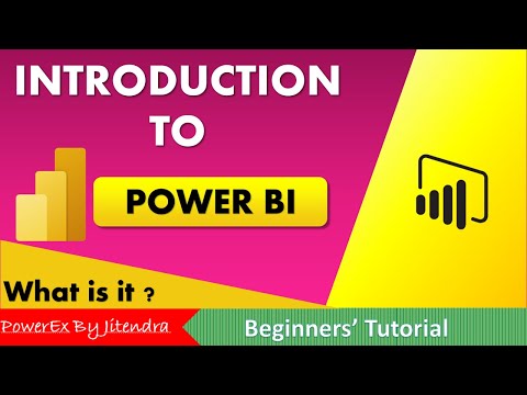 1 Introduction to Power BI What is Power BI Power BI Tutorial For Beginners