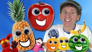 Pineapple Apple Yummy Food Song for Kids | Plus Learn 12 Fruit in Fruit Song | Learn English Kids