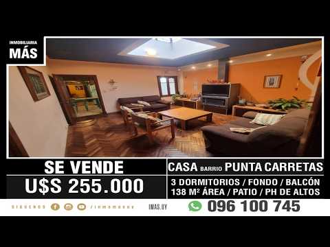 Video de YouTube - Casa Venta Punta Carretas Montevideo iMas.uy S *