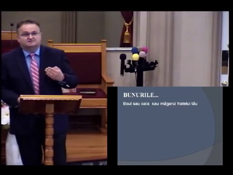 Jul 15 2018 PM Mihai Cabau - Cum sa-ti iubesti aproapele (Matei 22:36-40)