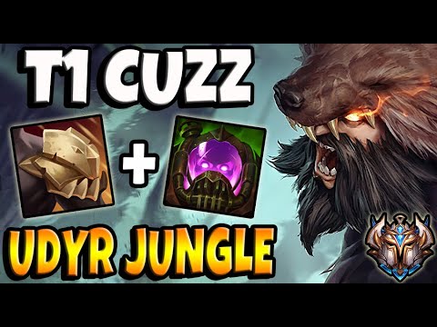 T1 Cuzz UDYR vs GRAVES [ Jungle ] Patch 11.3 Ranked Korea ✅