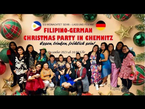 FILIPINO - GERMAN CHRISTMAS PARTY IN CHEMNITZ DEC. 9, 2023