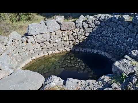 Veliki kiklopski antički bunari u mistu Podorljak, Rogoznica