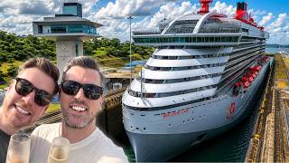 Virgin Voyages FIRST Panama Canal Crossing! 🚢