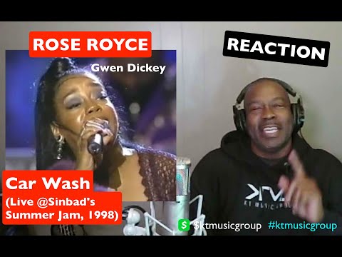 Rose Royce (ft. Ricci Benson) - Car Wash (Live @Sinbads Summer Jam 4, 1998) REACTION