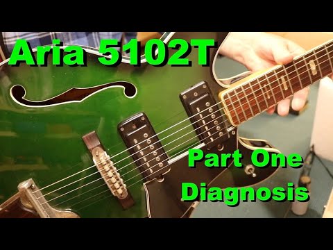 Part One - Green Aria 5102T - bad condition in need of lots of TLC