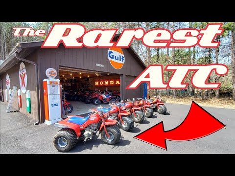 COMPARISON - The 1984 - 1987 Honda ATC 125M - The Rarest, Most Hard To Find Honda Three Wheeler?