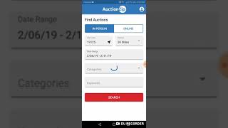 How to use the Auction Zip app to find auctions in your area.