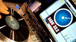 Video thumbnail for NAMM 2009 **NEW** Stanton SCS-1d Ableton LIVE Scratching Demo by agiprodj