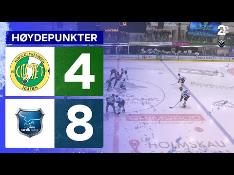 Comet Halden 4 - 8 Narvik - Høydepunkter