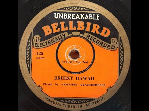 King Bennie Nawahi (Hawaiian Beachcombers) "Breezy Hawaii"