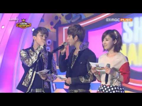 130313 MC T-ara Eunjung B.A.P cut