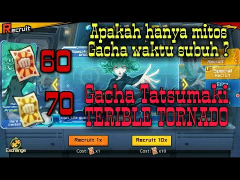 GACHA TATSUMAKI - TERRIBLE TORNADO : ONE PUNCH MAN THE STRONGEST.
