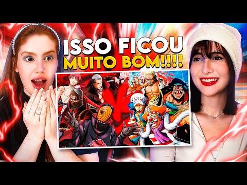 REACT | Akatsuki VS. Shichibukais | Combate de Rimas | CR Reacts