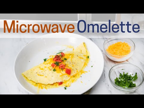 Microwave Omelete in 5 Minutes