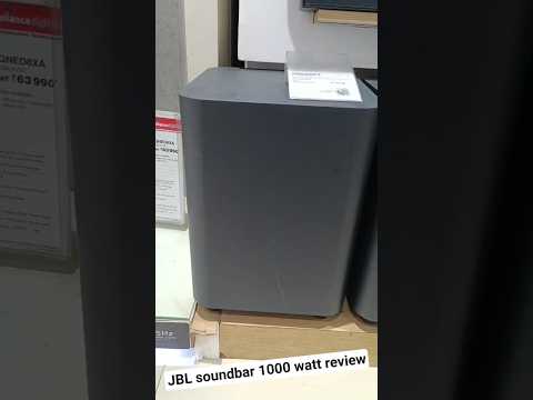 Thumbnail for JBL soundbar 1000 watt review price in Hindi #soundbar