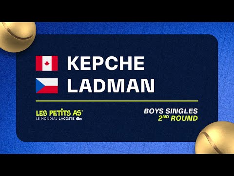 Les Petits As 2023 | Boys Singles 2R | Andy Tchinda Kepche vs Filip Ladman