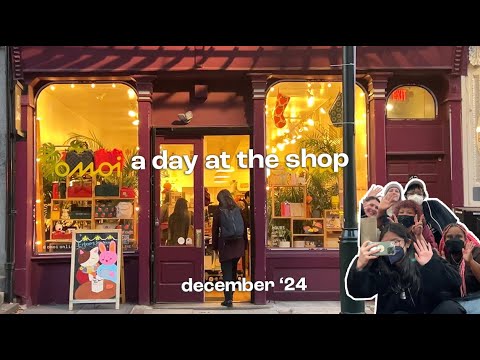 Stationery & Life Store Vlog 🌞 OMOI in Philadelphia