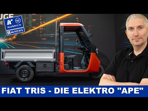 Fiat Tris – the electric APE from Fiat Professional? Dimensions and technical data. Exit TV News