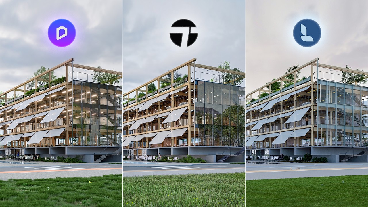 D5 vs Twinmotion vs Lumion, a Render Battle!