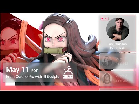 From Core to Pro with IR Sculpts - Ian Robinson - ZBrush 2022