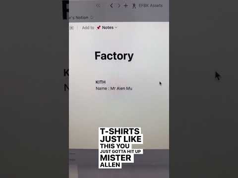 Manufacturers Behind Your Favourite Brands : KITH ( Part 1 )