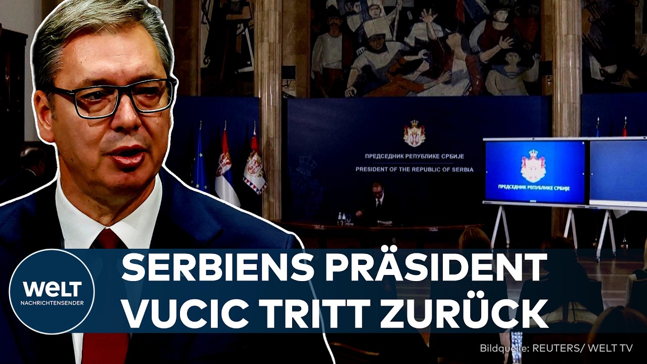 SERBIEN: Vučić tritt überraschend zurück – was steckt hinter seinem politischen Machtmanöver?