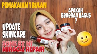 Download lagu UPDATE PEMAKAIAN SEBULAN SKINCARE SOME BY MI SNAIL TRUECICA MIRACLE REPAIR | SKINCARE ROUTINE mp3