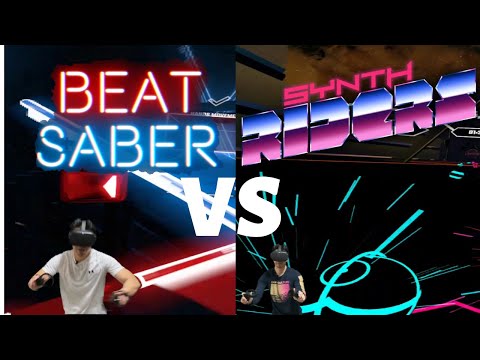 Beat Saber VS Synth Riders: Who Has The Edge?  Oculus Quest