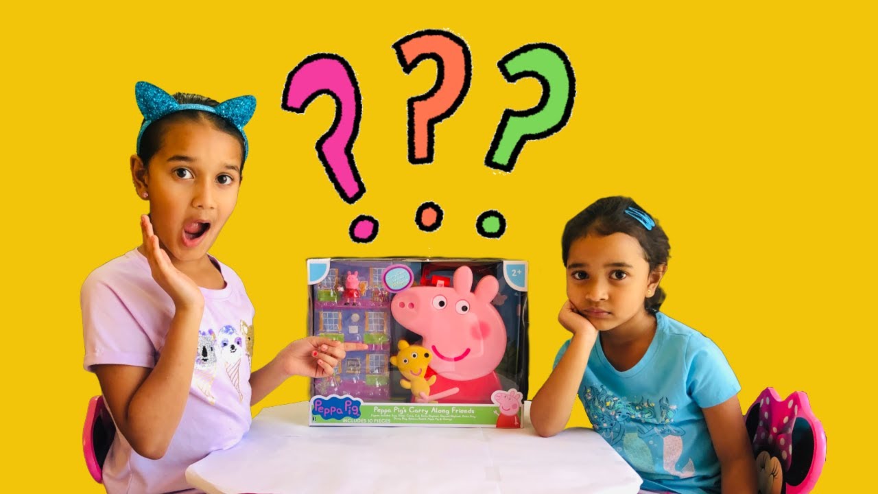 Watch video Peppa Pig's Carry Along Friends | Fun kids game of finding all of Peppa Pig's missing friends Now Peppa Pig's Carry Along Friends | Fun kids game of finding all of Peppa Pig's missing friends
