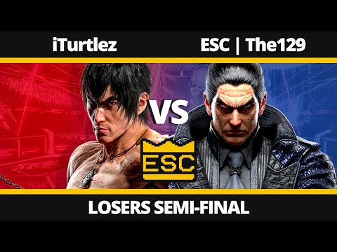 ESC 78 - Losers Semi-Final - iTurtlez (Law) Vs. ESC | The129 (Kazuya) - TEKKEN 8 Tournament