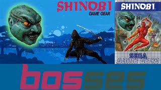 Shinobi Bosses Game Gear