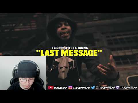 Demon Kam Reacts to TG Crippy x TTS Tana-''Last Message''(Official Music Video)ShotBySpikeTarantino