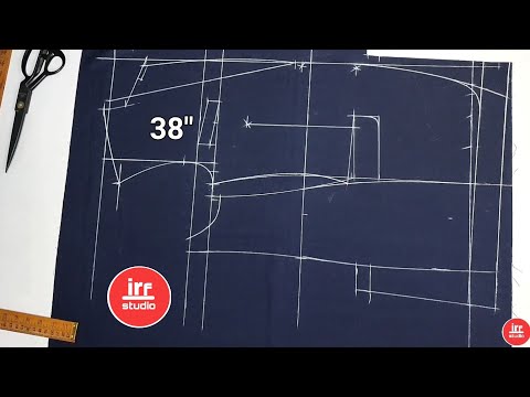 38" Size Coat Cutting || Coat Cutting Full Tutorial || How To Cut Gent's Single Breast Coat