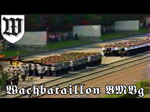 Preußens Gloria - die größte Ehrenformation des Wachbataillons 1994 - Bundeswehr Parade