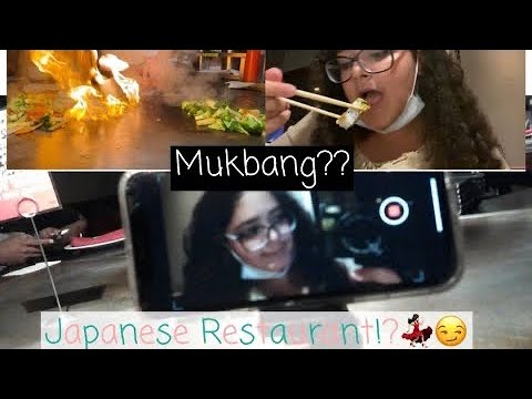 Japanese Restaurant + Mukbang?? | Rashelle Rivera 소영