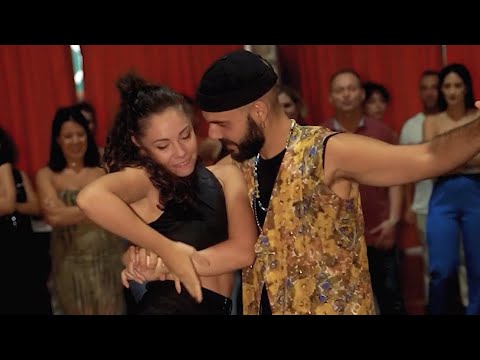 Jessica Patella & Samuel Funflow - Impro show - Tenerife Salsa Lab // Lejos de Ti - Angel Canales