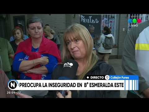 Vecinos de barrio Esmeralda Este se encuentran preocupados por la inseguridad 