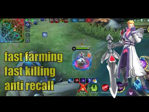 ALUCARD FAST FARMING,FAST KILLING|MENIT 9 MAX LEVEL. MOBILE LEGEND INDONESIA.